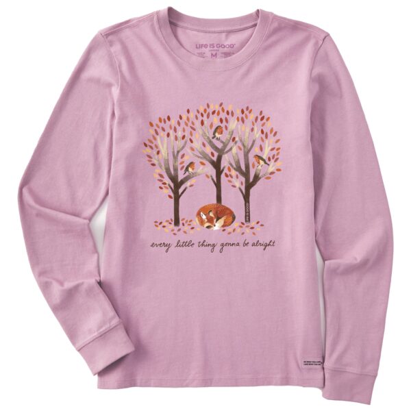 Women's Every Little Thing Fox Long Sleeve Crusher Tee - Image 5