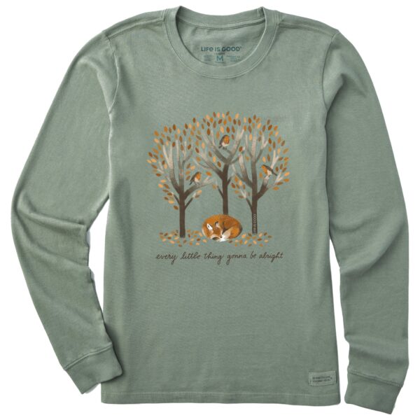 Women's Every Little Thing Fox Long Sleeve Crusher Tee - Image 7