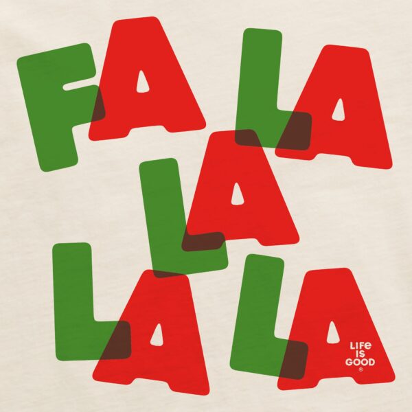 Women's Fa La La Long Sleeve Crusher Boxy Tee - Image 2