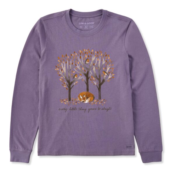 Women's Every Little Thing Fox Long Sleeve Crusher Tee - Image 11