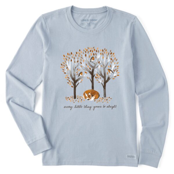 Women's Every Little Thing Fox Long Sleeve Crusher Tee - Image 13