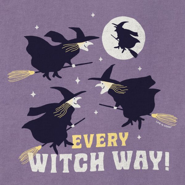 Women's Every Witch Way Long Sleeve Crusher Tee - Image 2