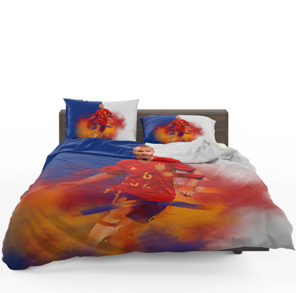 Andres Iniesta Fc Barcelona Bedding Set - Image 2