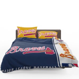 Atlanta Braves MLB Baseball National League Bedding Set