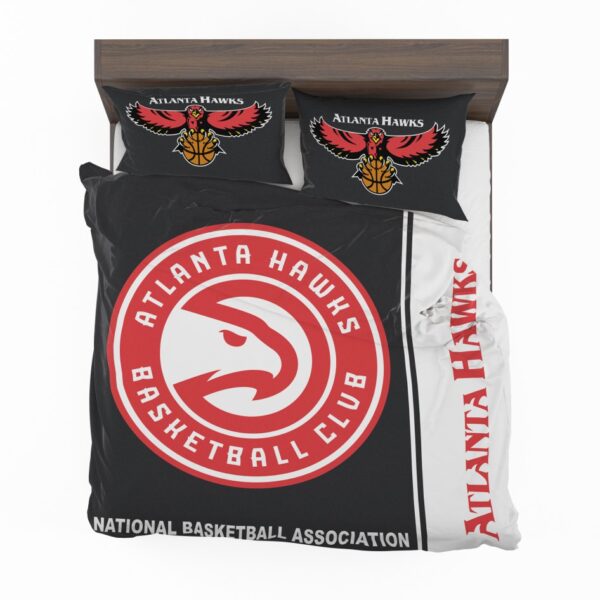 Atlanta Hawks NBA Basketball Bedding Set - Image 3