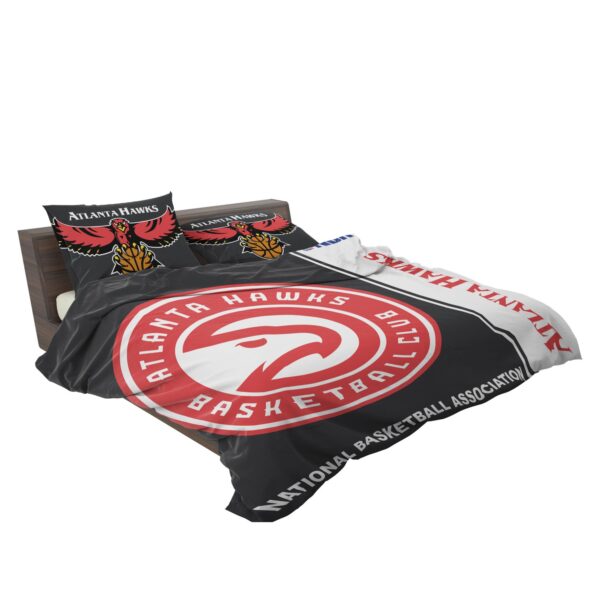 Atlanta Hawks NBA Basketball Bedding Set - Image 4