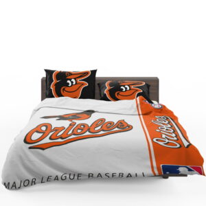 Baltimore Orioles MLB Baseball American League Bedding Set