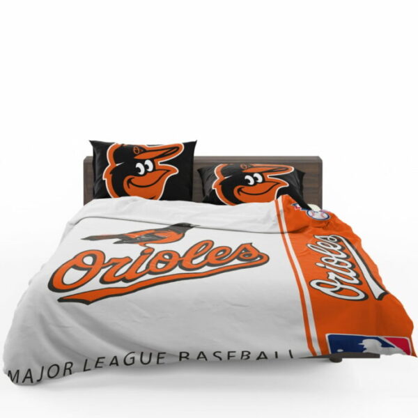 Baltimore Orioles MLB Baseball American League Bedding Set - Image 4