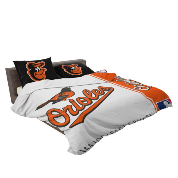 Baltimore Orioles MLB Baseball American League Bedding Set - Image 3