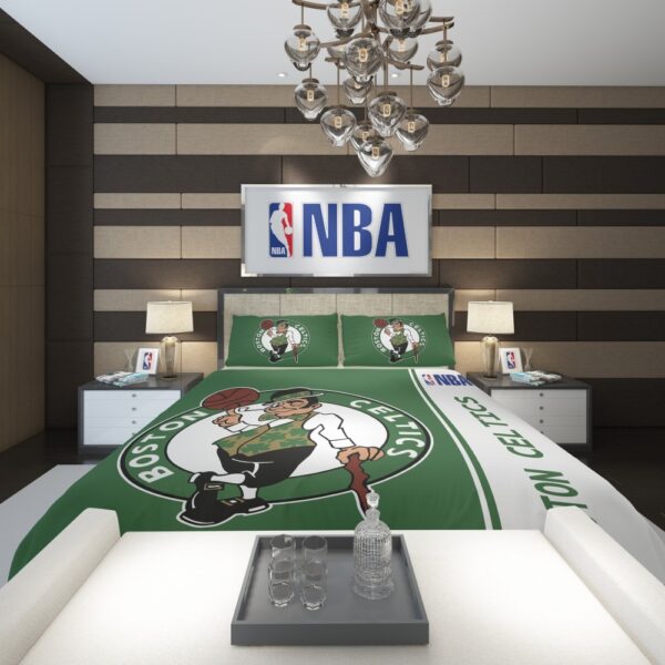 Boston Celtics NBA Basketball Comforter - Image 2