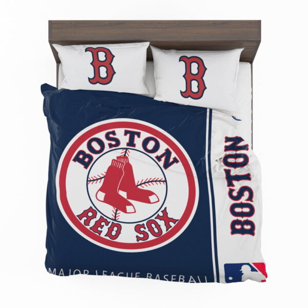 Boston Red Sox MLB Baseball American League Bedding Set - Image 2