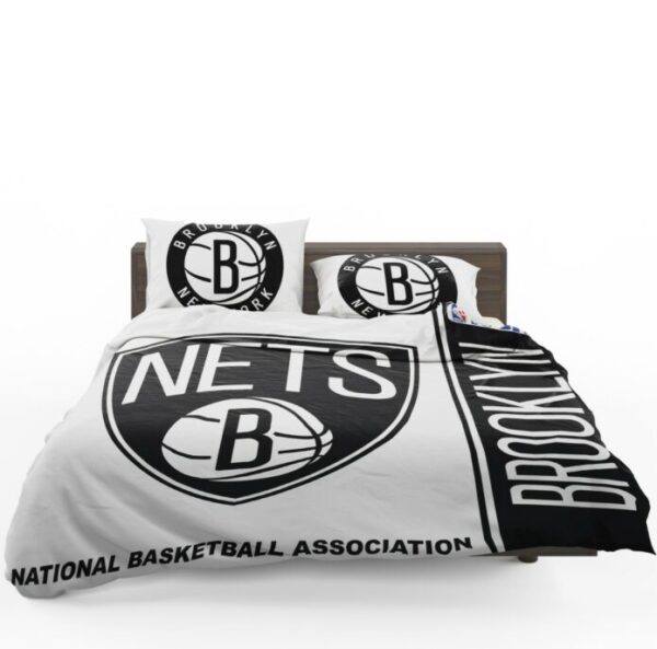 Brooklyn Nets NBA Basketball Bedding Set - Image 5