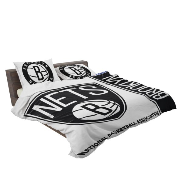 Brooklyn Nets NBA Basketball Bedding Set - Image 4