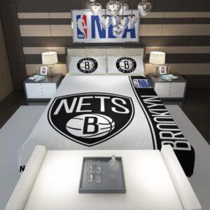 Brooklyn Nets NBA Basketball Comforter