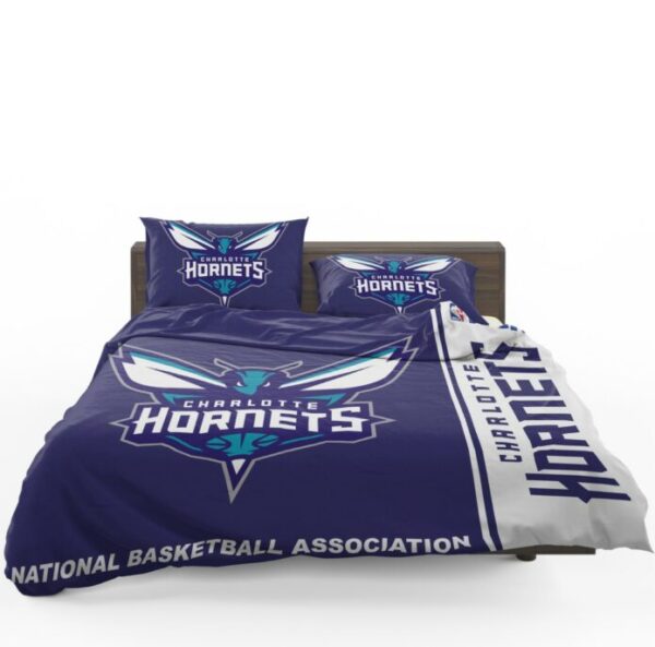 Charlotte Hornets NBA Basketball Bedding Set - Image 5