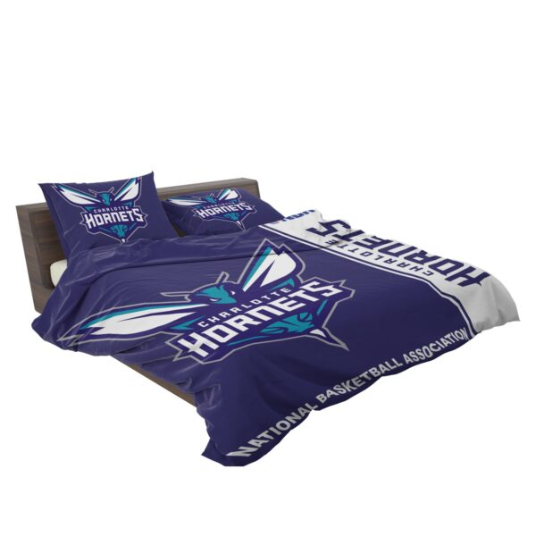 Charlotte Hornets NBA Basketball Bedding Set - Image 4