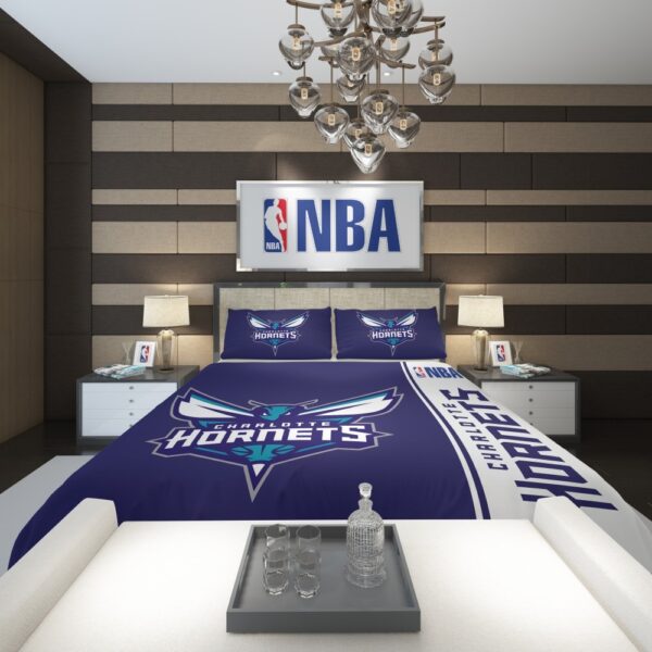 Charlotte Hornets NBA Basketball Comforter - Image 2