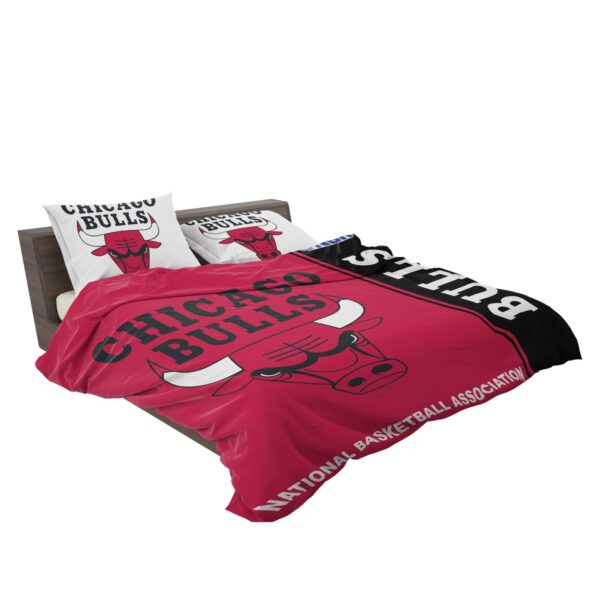 Chicago Bulls NBA Basketball Bedding Set - Image 4