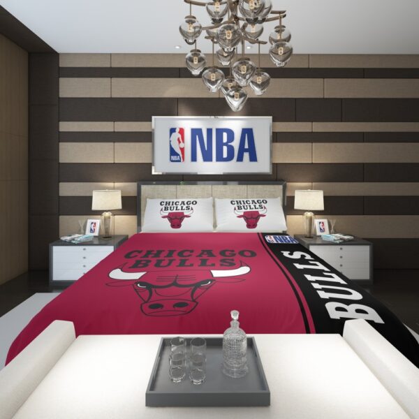 Chicago Bulls NBA Basketball Comforter - Image 2