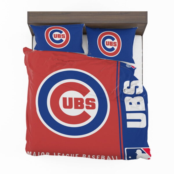 Chicago Cubs MLB Baseball National League Bedding Set - Image 2