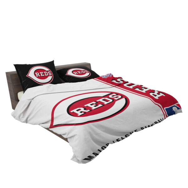 Cincinnati Reds MLB Baseball National League Bedding Set - Image 3