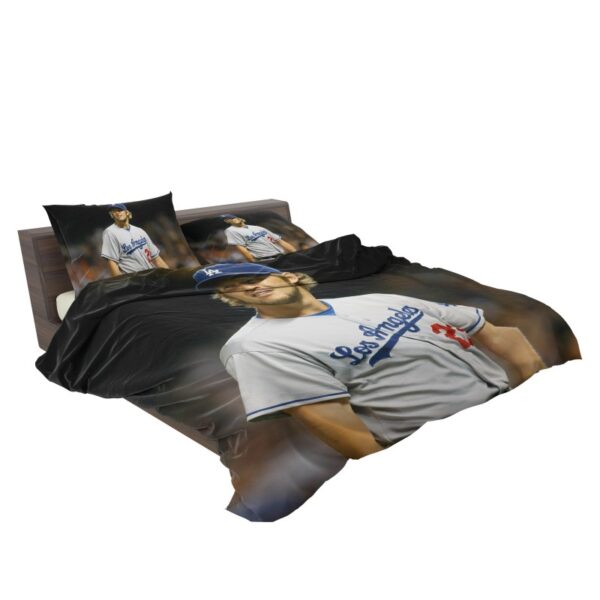Clayton Kershaw Baseball Pitcher Los Angeles Dodgers Bedding Set - Image 3