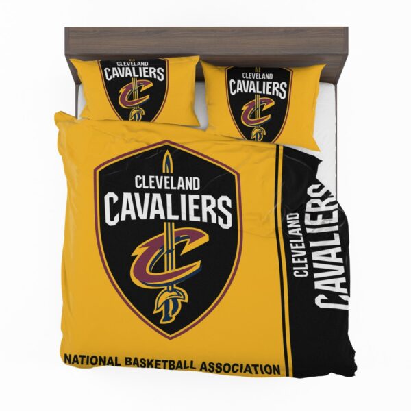 Cleveland Cavaliers NBA Basketball Bedding Set - Image 3