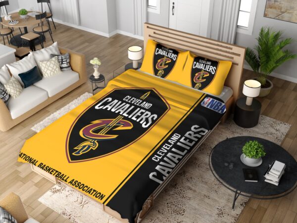 Cleveland Cavaliers NBA Basketball Bedding Set - Image 2