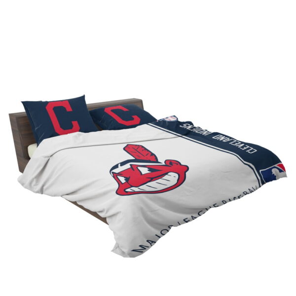 Cleveland Indians MLB Baseball American League Bedding Set - Image 3