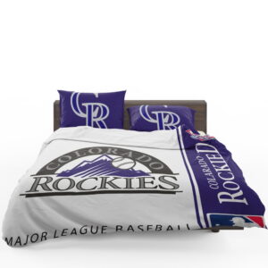 Colorado Rockies MLB Baseball National League Bedding Set