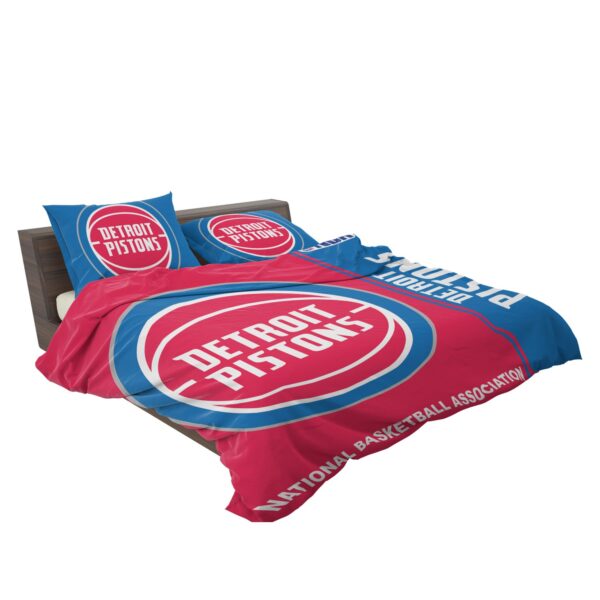 Detroit Pistons NBA Basketball Bedding Set - Image 4