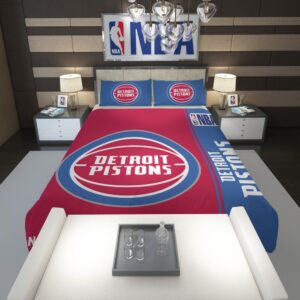 Detroit Pistons NBA Basketball Comforter