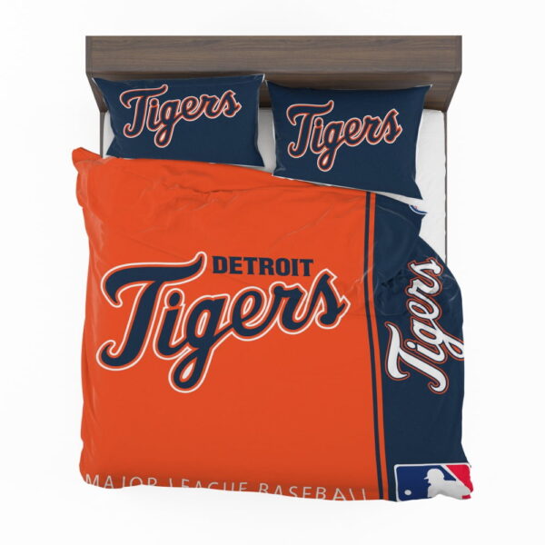 Detroit Tigers MLB Baseball American League Bedding Set - Image 2