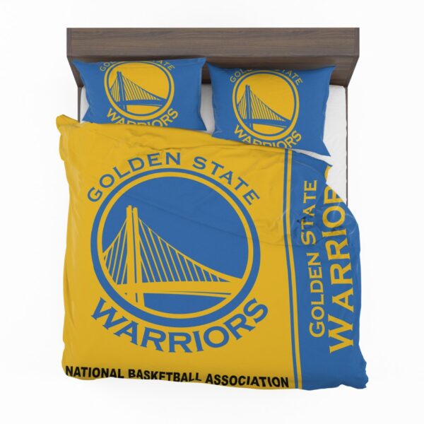 Golden State Warriors NBA Basketball Bedding Set - Image 3