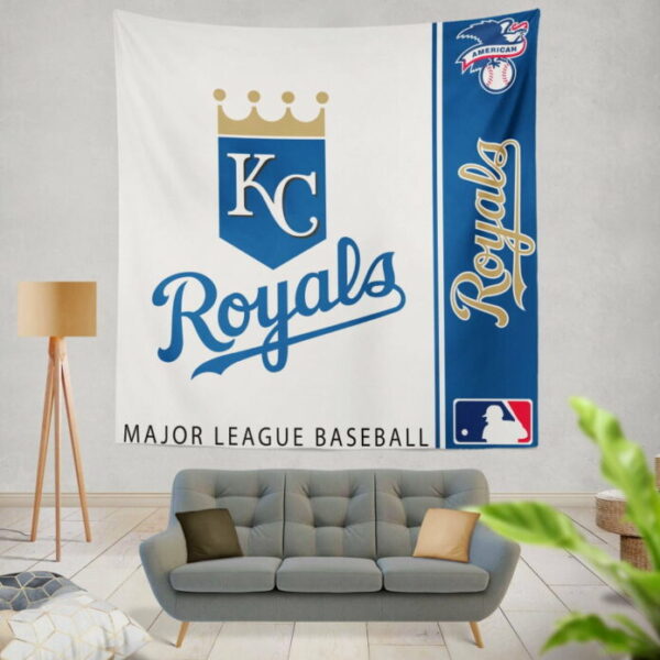 Kansas City Royals MLB Baseball American League Wall Hanging Tapestry - Image 2