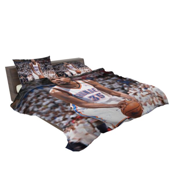 Kevin Durant Basketball Oklahoma City Thunder Nba Bedding Set - Image 3