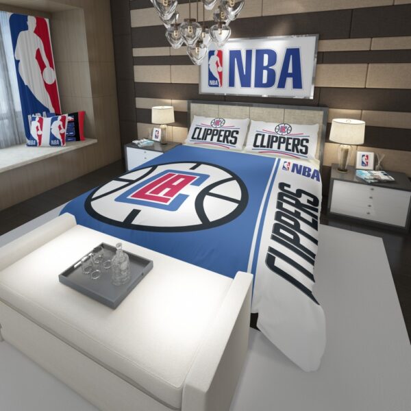 LA Clippers NBA Basketball Comforter - Image 3