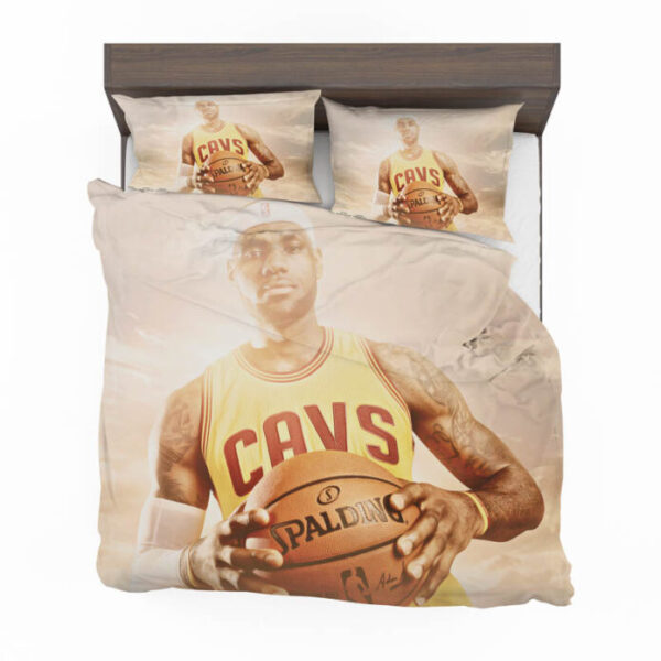 Lebron James Basketball Bedding Set - Image 4