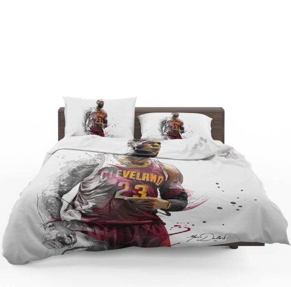 Lebron James Basketball Nba Bedding Set - Image 2