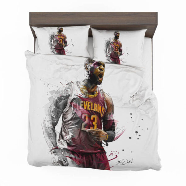 Lebron James Basketball Nba Bedding Set - Image 4