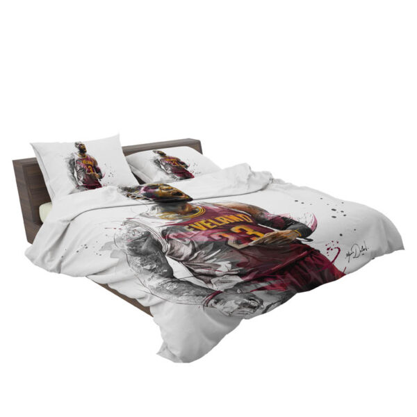 Lebron James Basketball Nba Bedding Set - Image 3