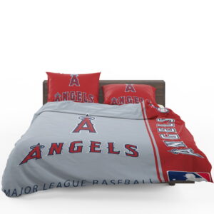 Los Angeles Angels MLB Baseball American League Bedding Set