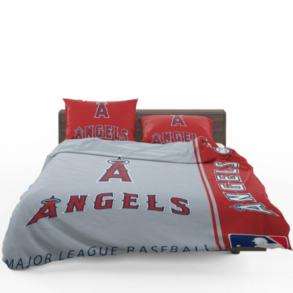 Los Angeles Angels MLB Baseball American League Bedding Set - Image 4