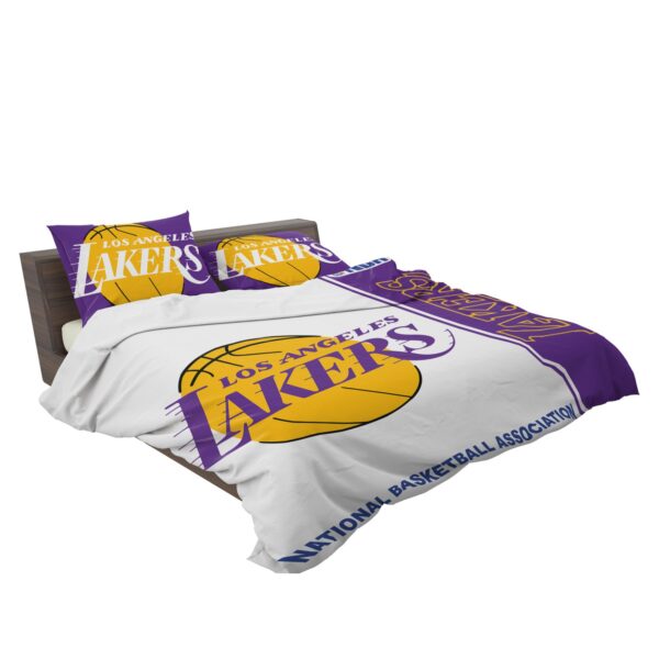 Los Angeles Lakers NBA Basketball Bedding Set - Image 4