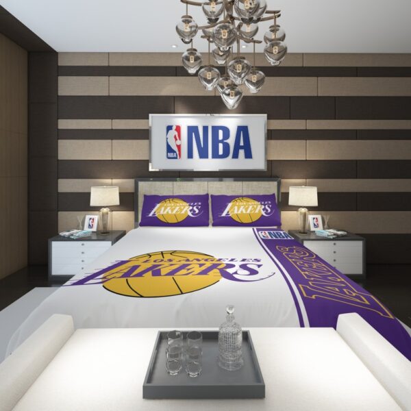 Los Angeles Lakers NBA Basketball Comforter - Image 2