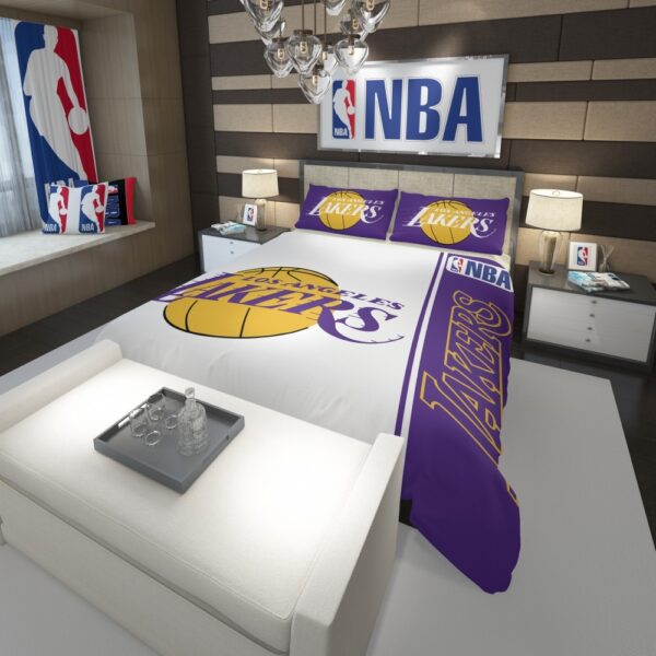 Los Angeles Lakers NBA Basketball Comforter - Image 3