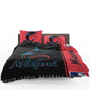 Miami Marlins MLB Baseball National League Bedding Set