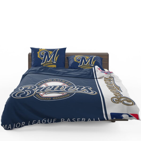 Milwaukee Brewers MLB Baseball National League Bedding Set
