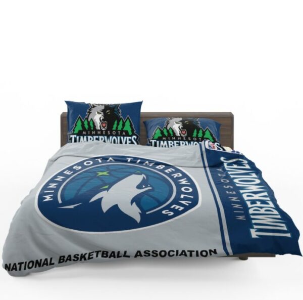 Minnesota Timberwolves NBA Basketball Bedding Set - Image 5