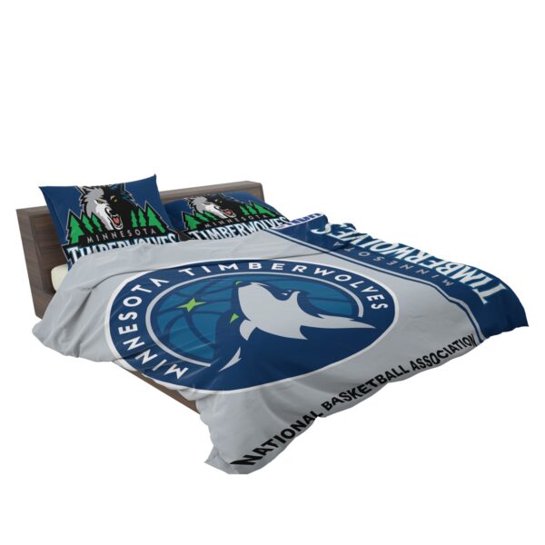 Minnesota Timberwolves NBA Basketball Bedding Set - Image 4